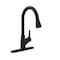 Keeney Mfg Single-Handle Pull-Down Sprayer Kitchen Faucet, Matte Black FUS78CMB - alternate 1